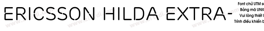 Ericsson Hilda Extra字体转换